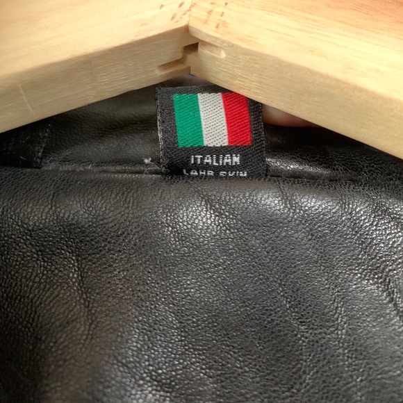 Men’s Knoles & Carter Italian Leather Biker Jacket - Picture 6 of 16